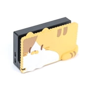 GeekShare Dock Cover for Switch 2017 Skin Silicone Faceplate Replacement Shell Cat JOJO