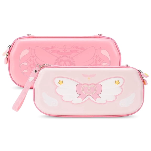 GeekShare Hard Shell Travel Carry Case for Switch 2 Console & Game Accessories Star Wing