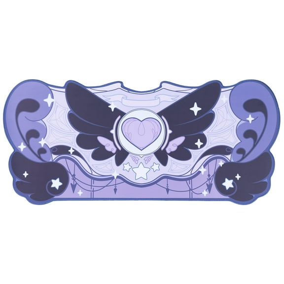 GeekShare Large Mouse Pad Non-Slip Rubber Big Desk Mat for Keyboard and Mouse,- Star Wings Dark