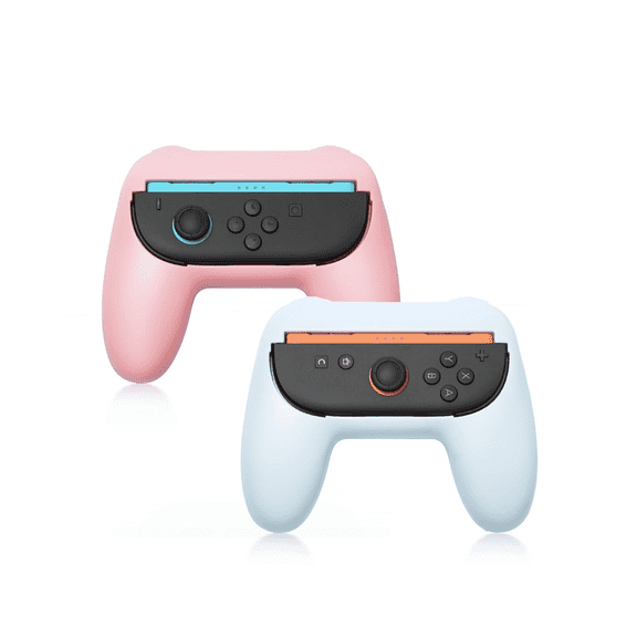 GeekShare NS2 Joy Con Grips, Egonomic Joy Con Holder for Switch 2025 Controller, 2 Pack