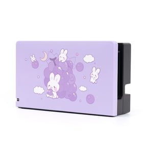 GeekShare Switch Dock Cover - Anti Scratch Hard Replacement Shell for Switch Dock (Grape Rabbit)
