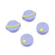 GeekShare Nintendo Switch Thumb Grips, Soft Silicone Joystick Caps for Nintendo Switch/OLED/Lite, 4PCS- Happy Planet