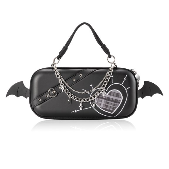 GeekShare Portable Carrying Case Compatible with Switch 2 Travel Hard Storage Bag Devil Edition