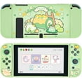 thumbnail image 1 of GeekShare Protective Case for Nintendo Switch Console & Joy-Con , Soft Slim Case Cover Matcha Froggy, 1 of 9