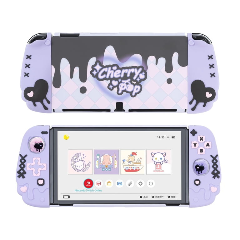 GeekShare Protective Case for Switch OLED Silicone Shell for