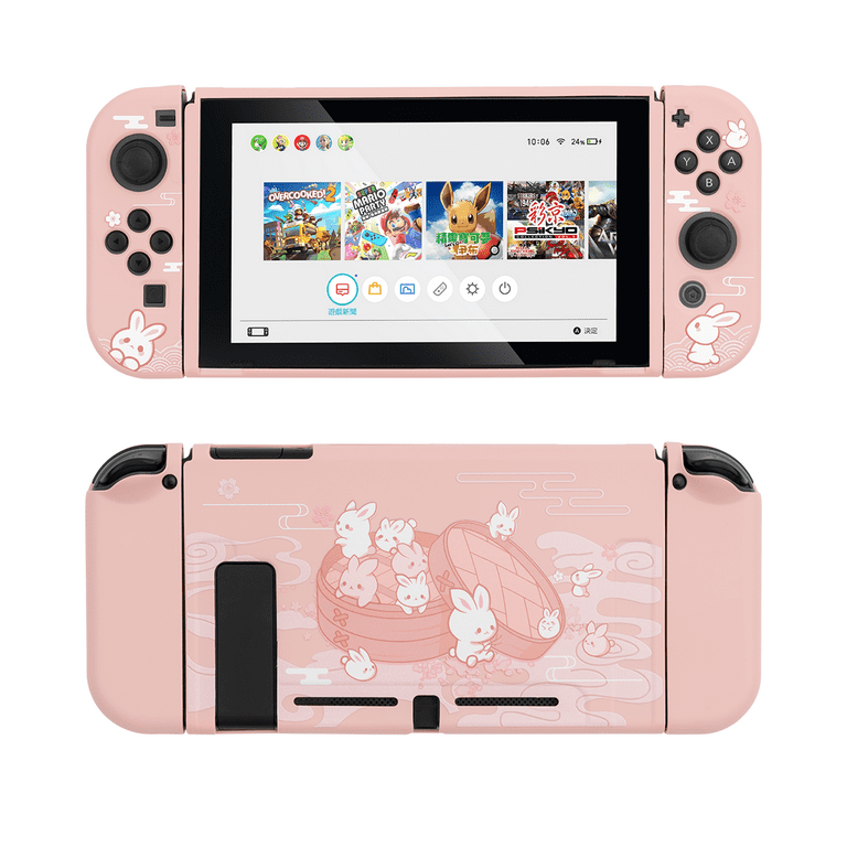 GeekShare Protective Case for Nintendo Switch, Soft TPU Protective