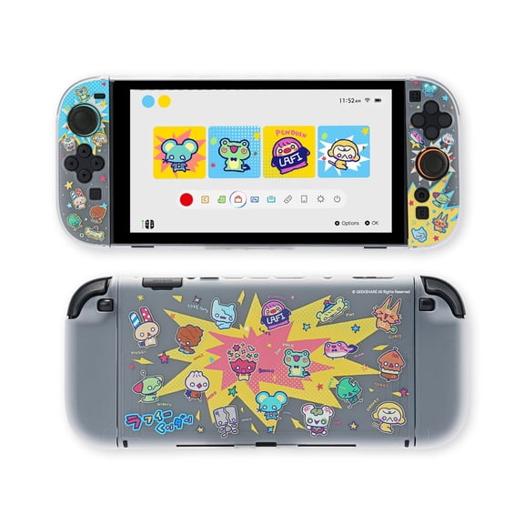 GeekShare Slim Protective Case for Switch 2 2025 Console and JoyCon Cover Skin LAFI Legion