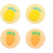 GeekShare Thumb Grip Caps Silicone Joystick Cover Compatible with Switch1/OLED/Lite 4PCS Panda Toast
