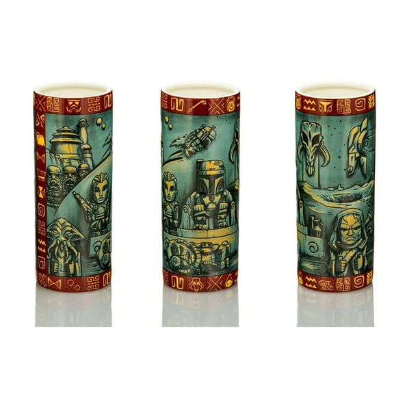 Geeki Tiki Star Wars The Book Of Boba Fett 24oz Ceramic Scenic Mug