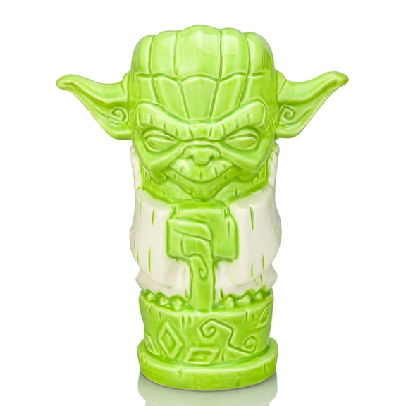 Geeki Tikis 10th Anniversary Star Wars Yoda Ceramic Mug | Holds 10 Ounces