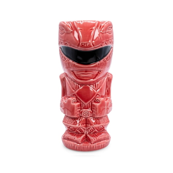 Geeki Tikis Power Rangers Red Ranger Ceramic Mug | Holds 16 Ounces
