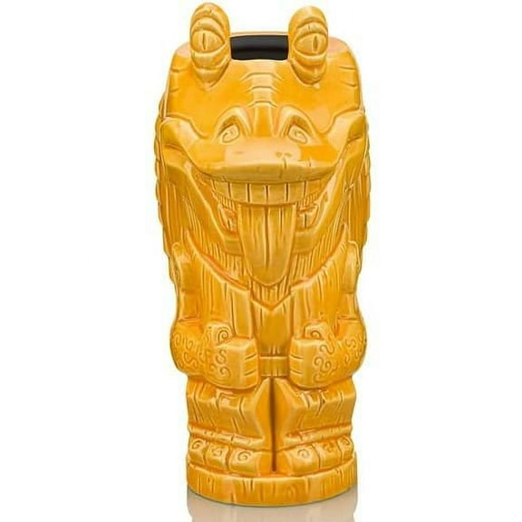 Geeki Tikis Star Wars Jar Jar Binks Ceramic Mug | Holds 18 Ounces
