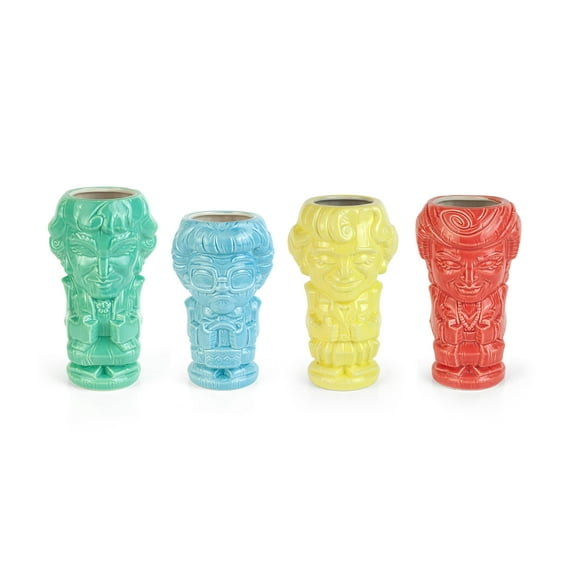 Geeki Tikis The Golden Girls Ceramic Mugs | Set of 4