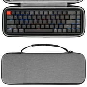 Geekria 68 Keys Keyboard Case for 65% Keyboard Hard Shell Travel Carrying Bag, Compatible with RK ROYAL KLUDGE R65 / RK68, Keychron K6 / K6 Pro / Q2 / Q2 Max / V2, Nuphy Halo65 HE / BH65
