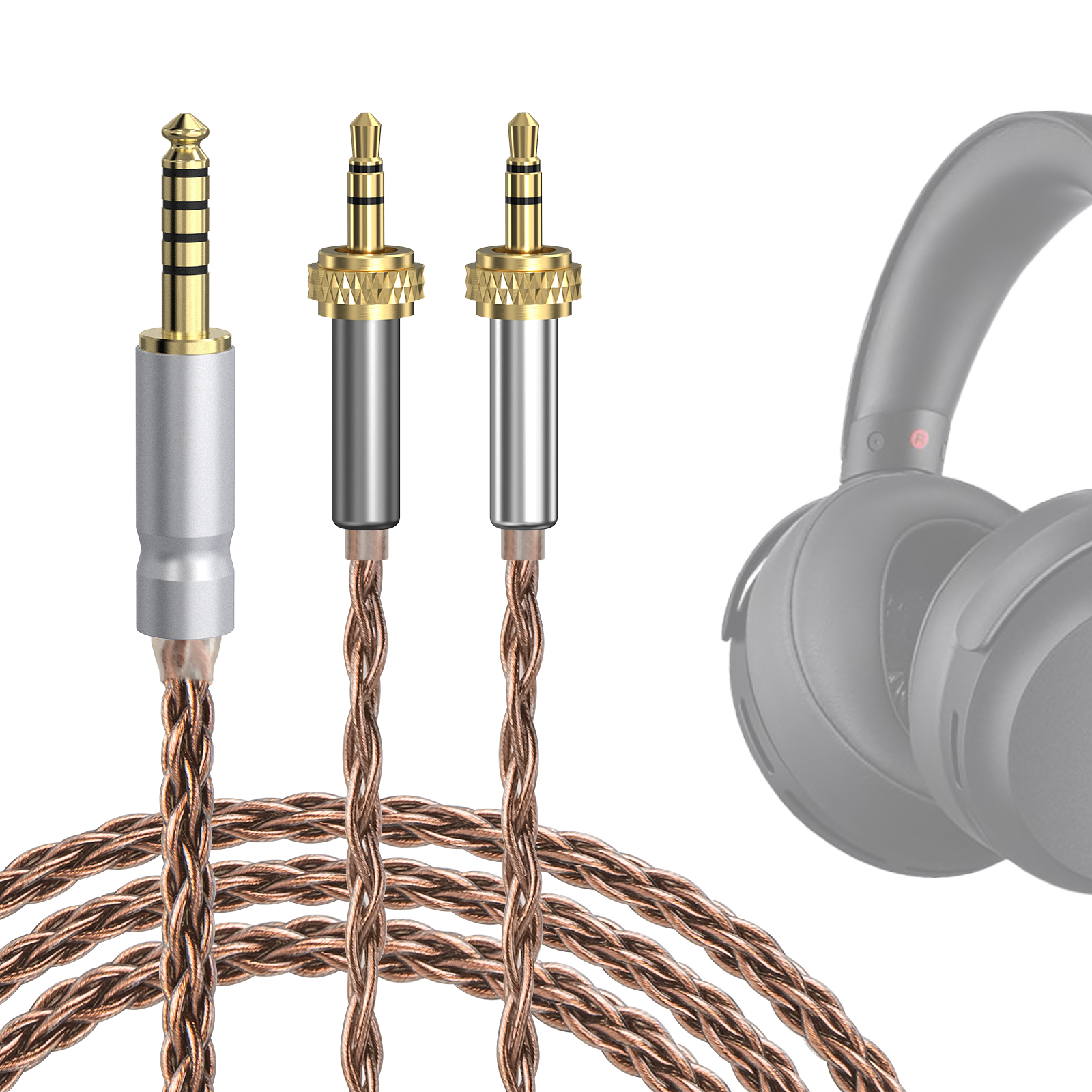 Geekria Apollo Copper Upgrade Audio Cable Compatible with S0NY MDR-Z7 ...