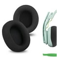 thumbnail image 1 of Geekria Comfort Mesh Fabric Replacement Ear Pads for Astro Gaming A10 Gen 2 Headphones Ear Cushions, Repair Parts (Black), 1 of 6
