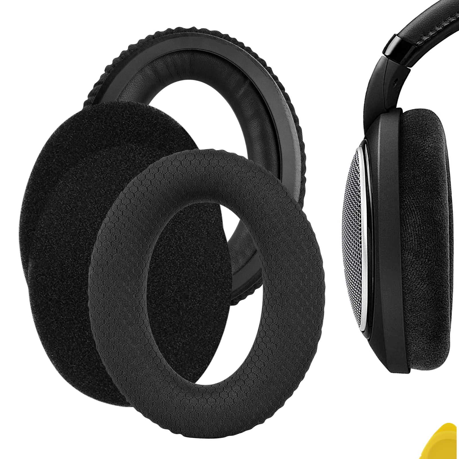 Geekria Comfort Mesh Fabric Replacement Ear Pads for Sennheiser