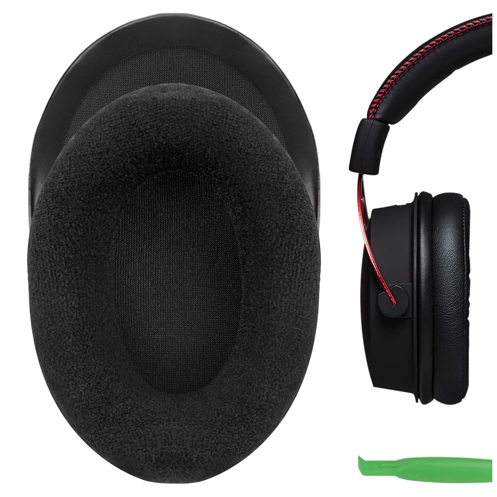 Geekria Comfort Velour Earpad Replacement Ear Pads for HyperX Cloud III Cloud 3 Cloud II Cloud 2