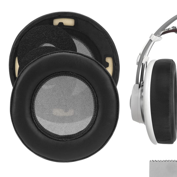 Geekria Elite Sheepskin Replacement Ear Pads Compatible with AKG K701, K702, Q701, Q702, K601, K612, K712, K400, K500 Headphones, Ear Cushions (Black)