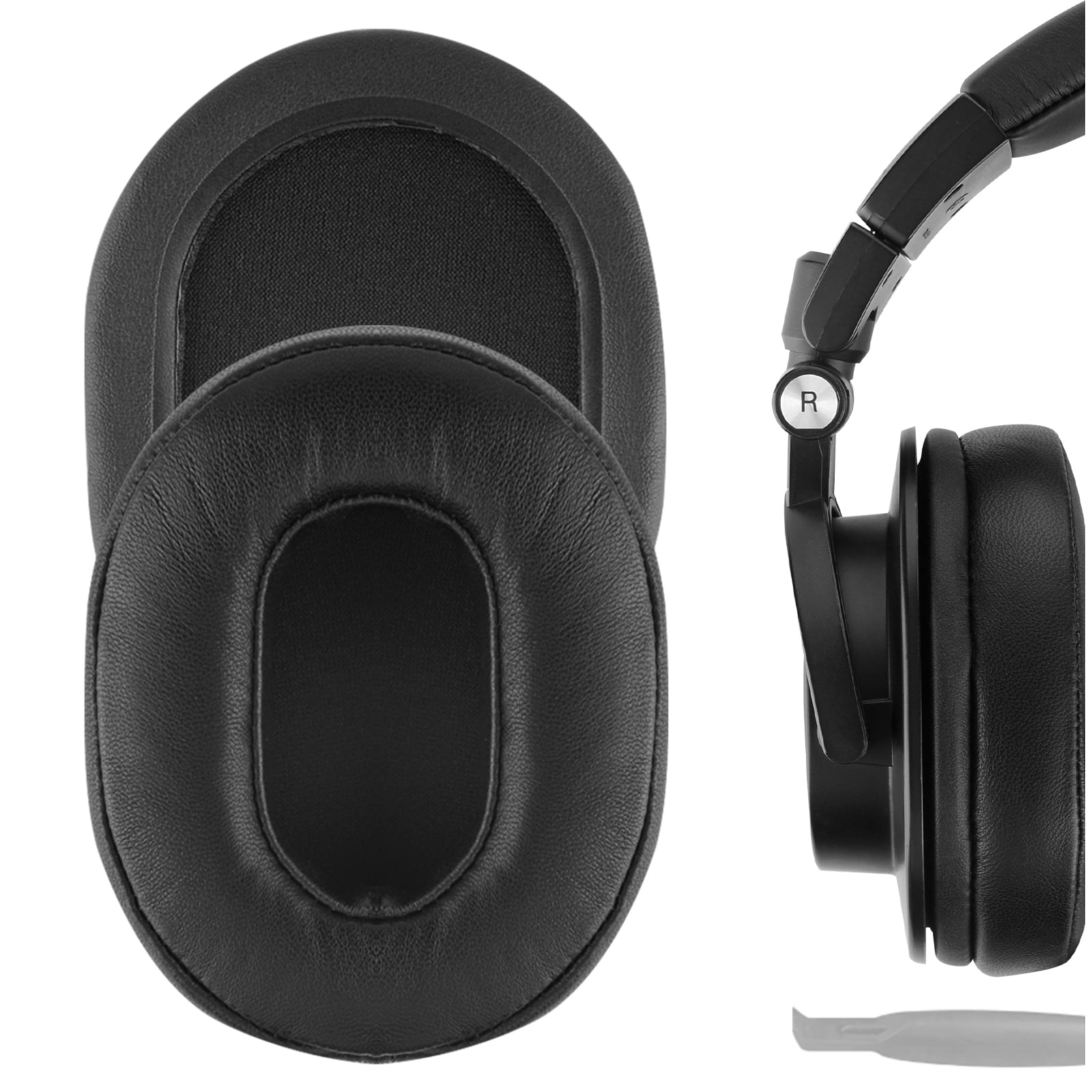 Geekria Elite Sheepskin Replacement Ear Pads for Audio-Technica