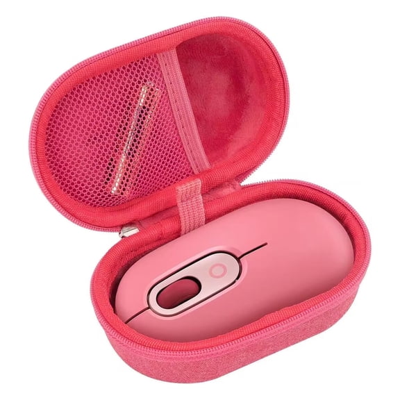 Geekria Mouse Case - Hard Shell, EVA, Protective | for Logitech POP Cute, On-The-Go Use
