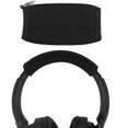 thumbnail image 1 of Geekria Headband Cover for Sony WH-1000XM4/XM3/XM2/1000X, ULT WEAR, WH-ULT900N, WH-XB950N1/XB910N/XB900N, MDR-XB950BT/XB650BT, MDR-10RBT/10RNC/10R Headphones, Replacement Repair Part (Black), 1 of 6