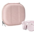 thumbnail image 1 of Geekria NOVA On-Ear Headphones Case Compatible with JBL Tune 510BT/660NC/560BT/500BT, Jr 310BT and More, Replacement Hard Shell Travel Bag with Cable Storage (Pink), 1 of 6