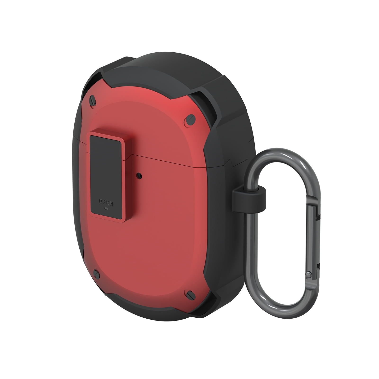 Housse en silicone pour casque Google Pixel Buds Pro rouge étui de