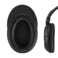 thumbnail image 1 of Geekria QuickFit Leatherette Replacement Ear Pads for Sennheiser HD180, HD201, HD449 Headphones, Ear Cushions, Repair Parts (Black), 1 of 6