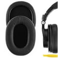 thumbnail image 1 of Geekria QuickFit Replacement Ear Pads for Audio Technica ATH-M50X, M50XBT, M50xBT2, M50, M40X, M30, M20, AR5BT Headphones, Ear Cushions with Video Guide (Black), 1 of 6
