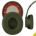 thumbnail image 1 of Geekria QuickFit Replacement Ear Pads Compatible with Beats Solo 2 (B0534) & Solo 3 (A1796) Wireless On-Ear Headphones, Ear Cushions (Green), 1 of 6