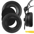 thumbnail image 1 of Geekria QuickFit Replacement Ear Pads for Sennheiser HD25-1, HD25-II, HD25SP, HD25SP-II Headphones Ear Cushions, Repair Parts (Black), 1 of 6