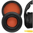 thumbnail image 1 of Geekria QuickFit Replacement Ear Pads for SteelSeries SIBERIA 800/ 840 Headphones Ear Cushions, Repair Parts (Black / Orange), 1 of 6
