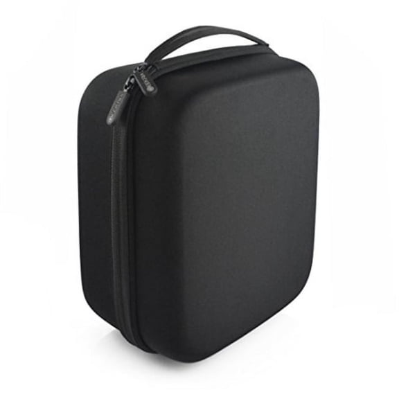 Geekria Shield Case for Large Sized Over-Ear Headphones, Replacement Protective Hard Shell Travel Carrying Bag with Cable Storage, Compatible with Beyerdynamic DT880Pro, AKG K701 Headsets