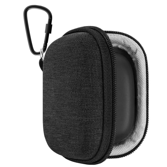Geekria Shield Earbuds Case Compatible with JBL Vibe Beam 2/Buds 2, Tune 130NC/230NC/Flex Live Pro2 TWS Replacement Hard Shell Travel Carrying Bag with Carabiner Clip