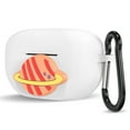 thumbnail image 1 of Geekria Silicone Case Cover Compatible with Sony WF-1000XM5 True Wireless Earbuds, Protective Earphones Skin Cover with Keychain Hook, Charging Port Accessible (White), 1 of 6