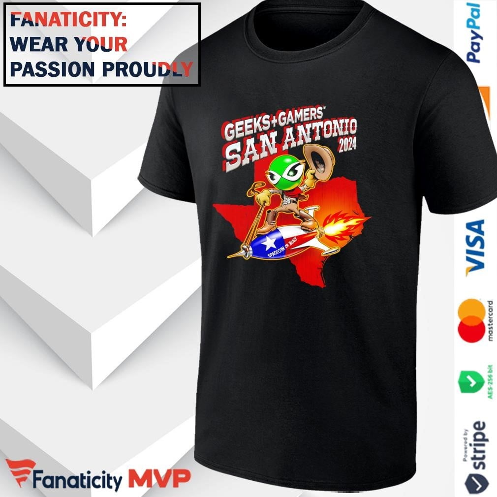 Geeks Gamers San Antonio 2024 Shirt