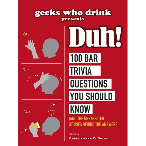 Geeks Who Drink Presents: Duh!: 100 Bar Trivia Questions You Should Know (and the Unexpected Stories Behind the Answers), (Paperback)