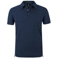 thumbnail image 1 of Geeksport Men's Casual Easy Care Short Sleeve Polo Shirt, 1 of 6