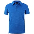 thumbnail image 1 of Geeksport Men's Casual Easy Care Short Sleeve Polo Shirt, 1 of 6
