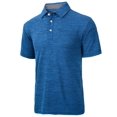 thumbnail image 1 of Geeksport Mens Golf Polo Shirt Short Sleeve Casual Polo Shirt for Men Performance Moisture-Wicking Cationic Shirt Casual Sports Tennis T-Shirts Blue L, 1 of 7