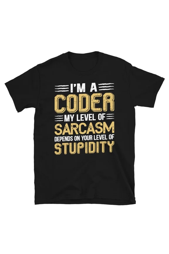 Geeky It Computer Nerd Coder Sarcasm Graphic Novelty Gift TShirt,for men and women up to 5XL
