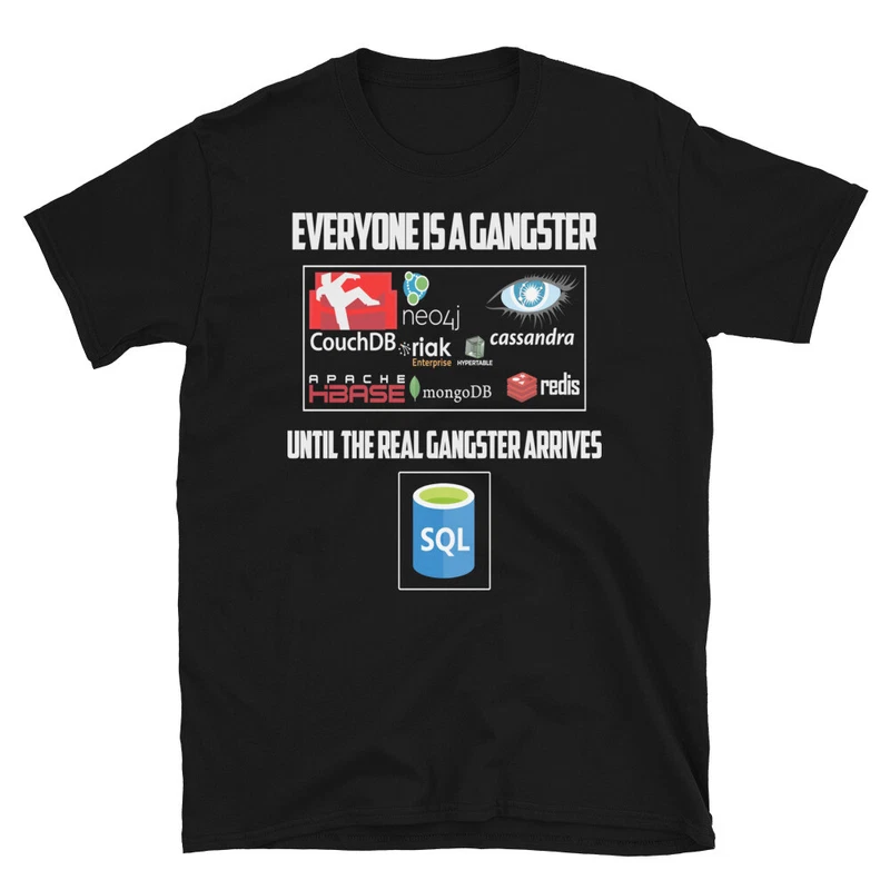 Geeky It Computer Nerd Everyone Is Gangstar Graphic Novelty Gift TShirt ...