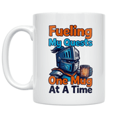 Geeky Knight Design - Gamer Enthusiast - 11 oz Ceramic Coffee Mug