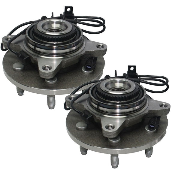 Geelife 05 F150 Front (2) Wheel Bearing & Hub 4x4 6Lug 515046 T4