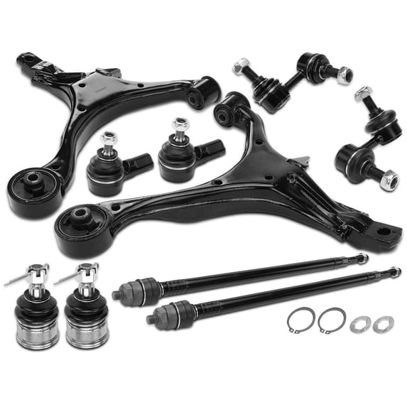 Geelife 10X Control Arm Stabilizer Bar Tie Rod End Front For Honda 02-04 Cr-V
