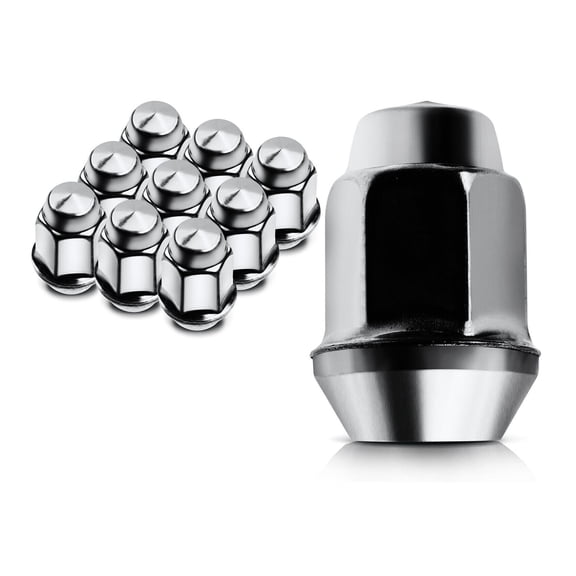 Geelife 10x M12-1.50 Front / Rear Dometop Wheel Lug Nut for Chey Impala GMC Buick Isuzu