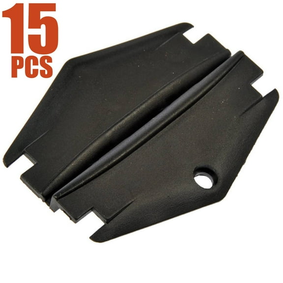 Geelife 15pcs Door Window Guide Retainer Clips For Buick Cadillac Chevy GMC Olds Pontiac