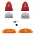 thumbnail image 1 of Geelife 1955 Chevy 150 210 Bel Air LED Tail Light Marker Light Back-Up Light Set, 1 of 9
