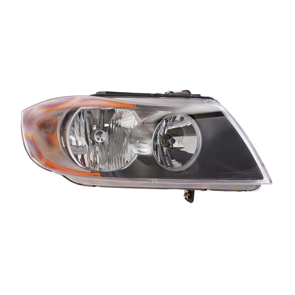 Geelife 1A Halogen Headlight Headlamp R Right Passenger Side for BMW 3 Series Sedan